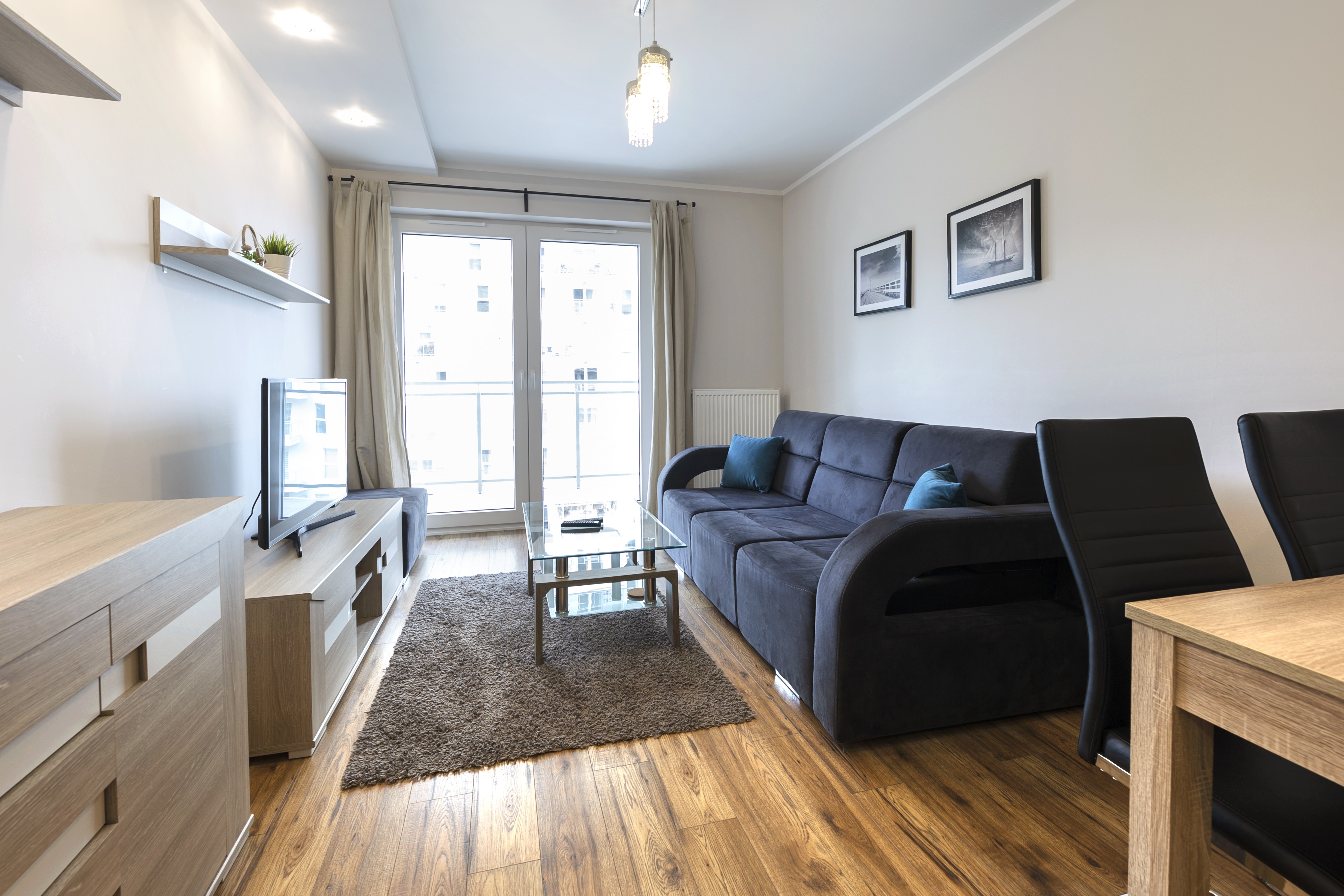 Two room apartment, Cztery Oceany, very close to the sea and park