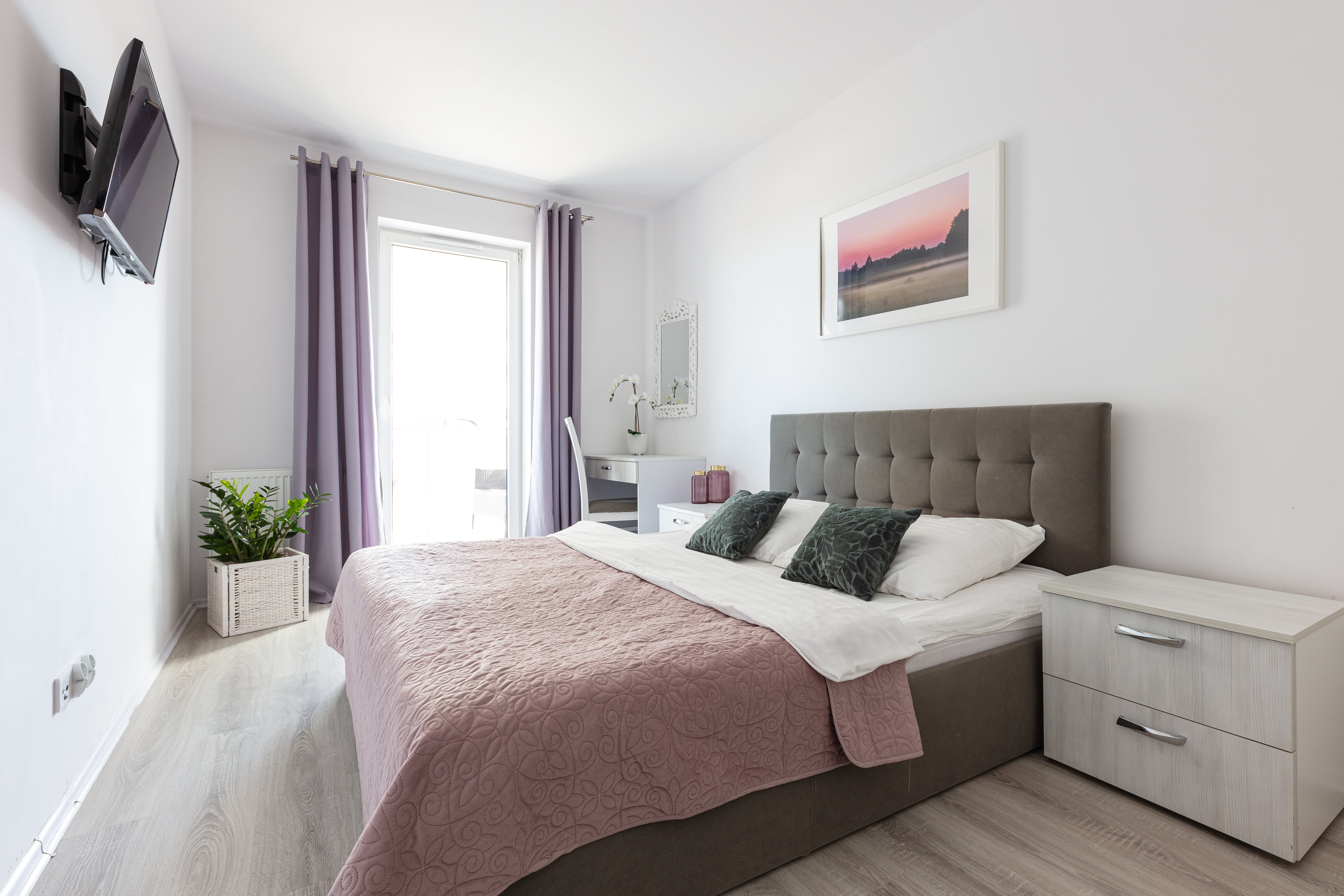 Two room apartment, Cztery Oceany, sea and park close