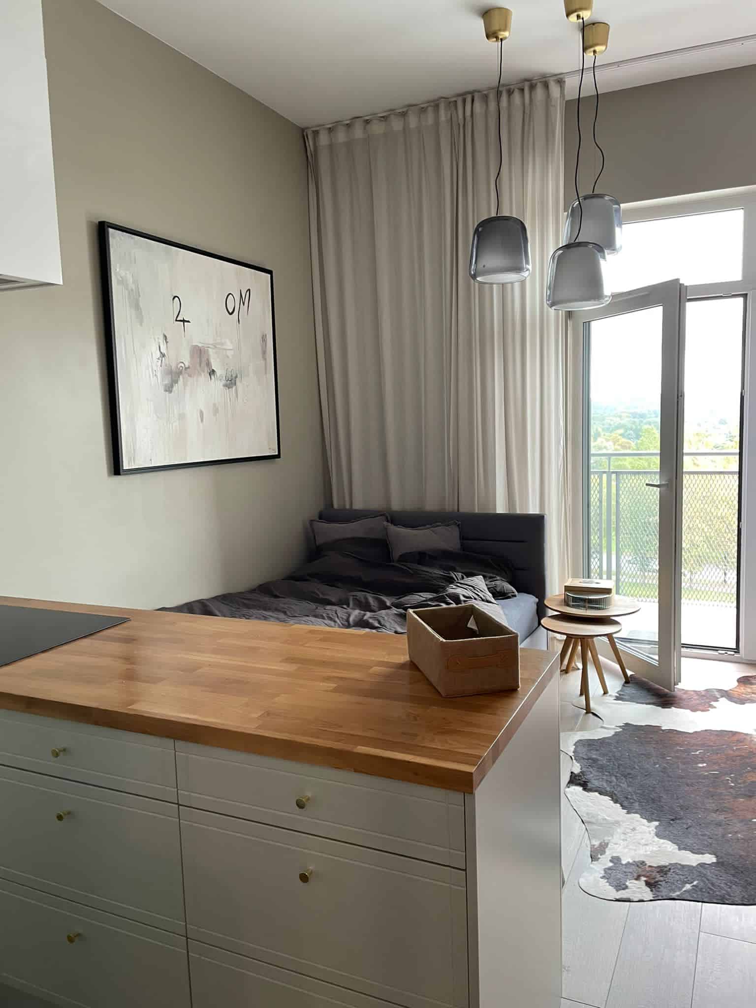 High standard, big 38m2 STUDIO apartment Narutowicza Residence — photo 3