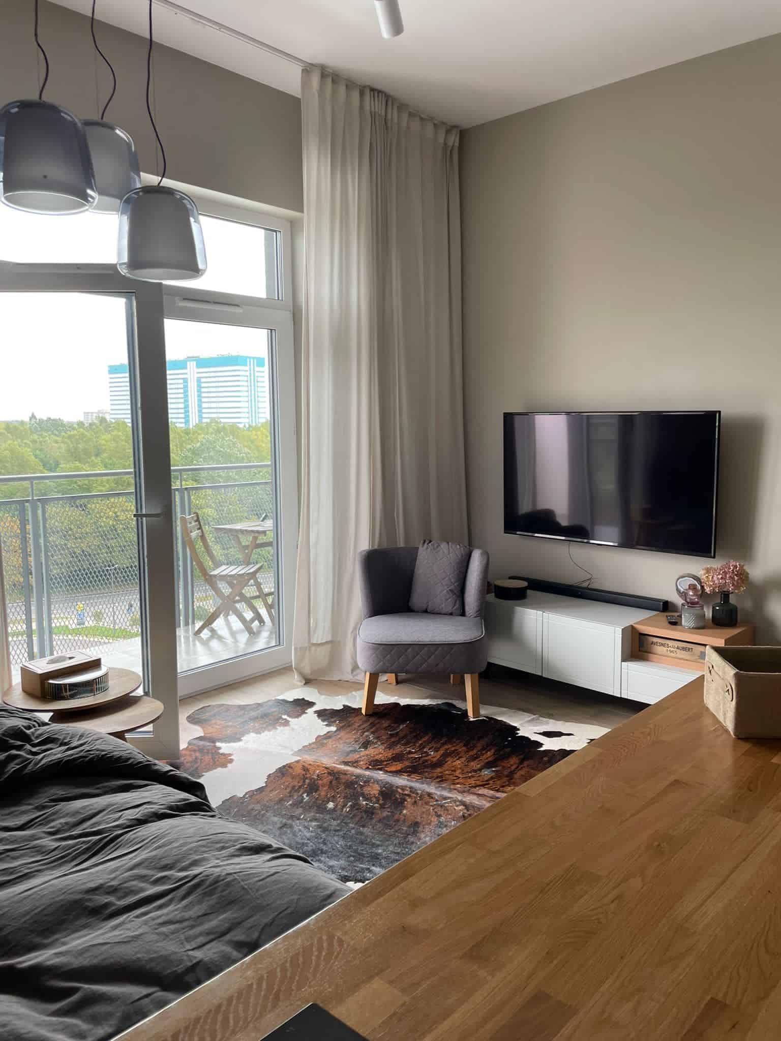 High standard, big 38m2 STUDIO apartment Narutowicza Residence — photo 4