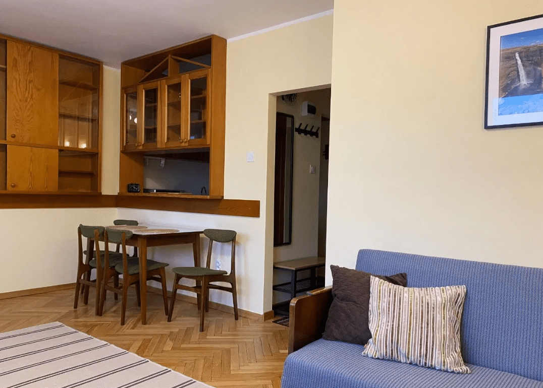 COSY STUDIO FLAT with balcony in the CITY CENTER