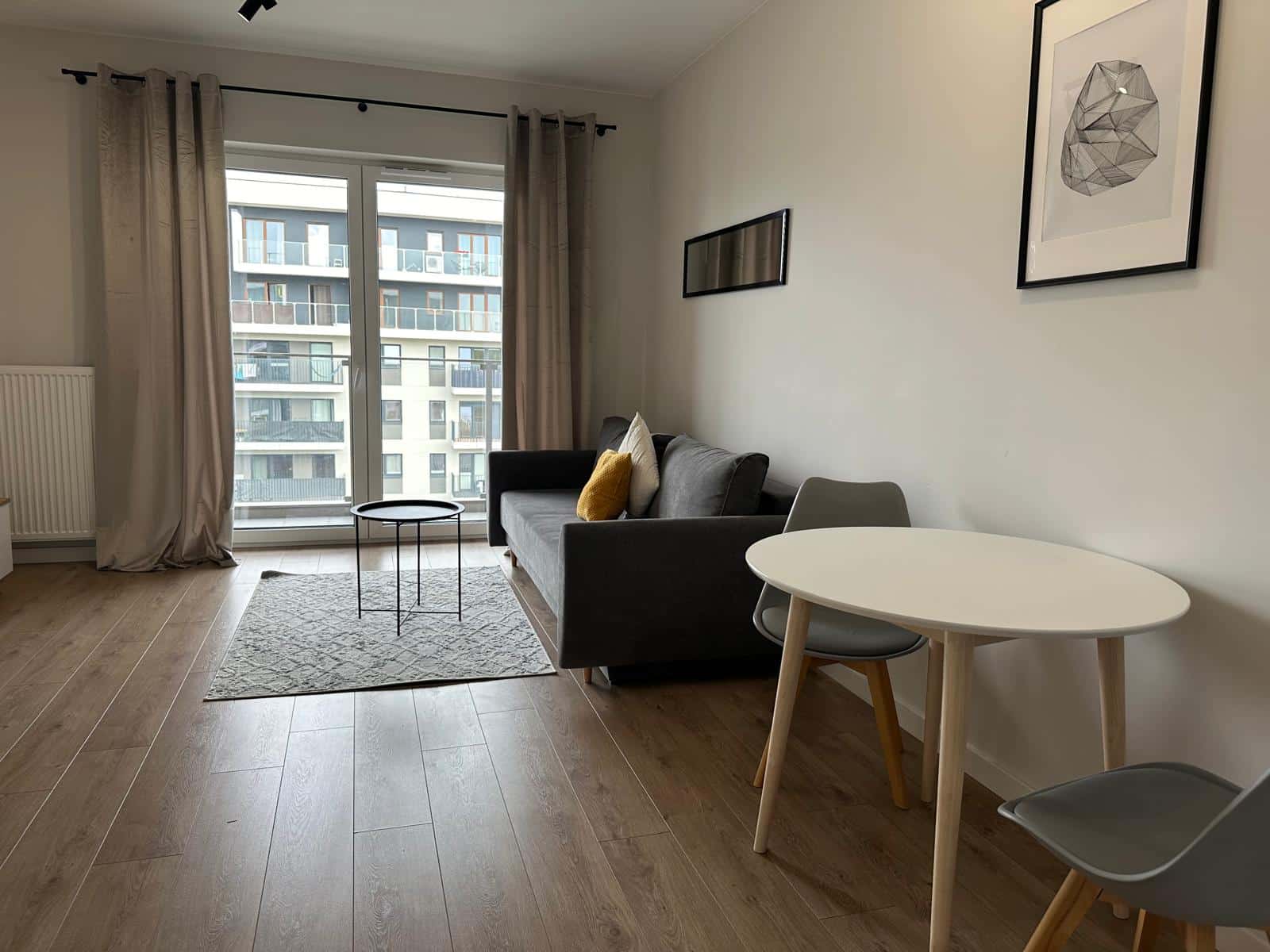 Studio apartment on Żwirki 32B street 34m2