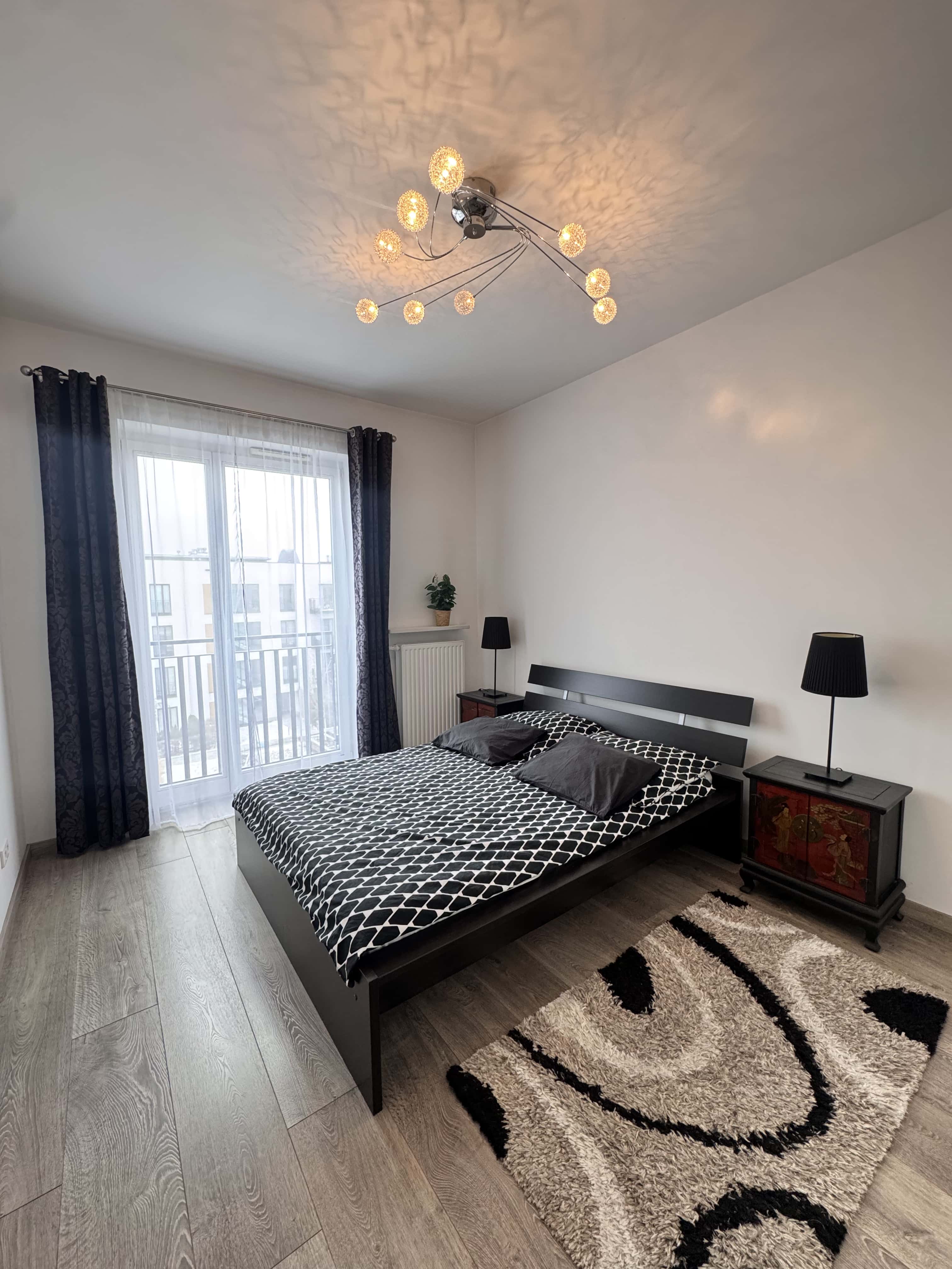 MODERN, spacious 2 rooms apartment- Miasteczko Wilanów