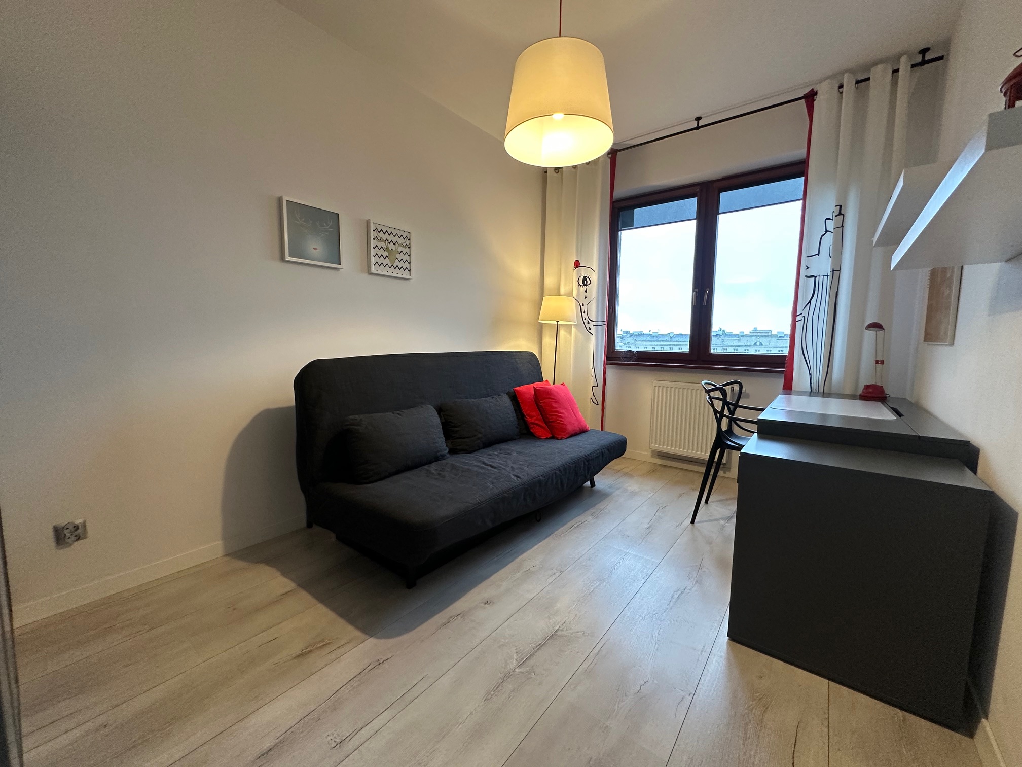 Apartamento 2 habitaciones 55 m² en Lodz, Polonia