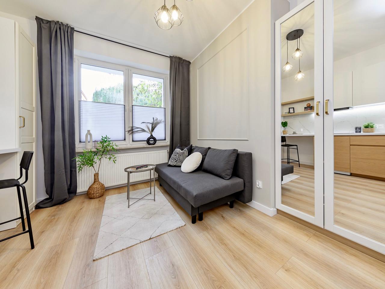 Appartement 1 chambre 20 m² en Varsovie, Pologne