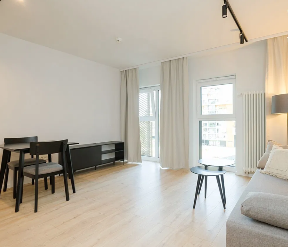 Квартира 1 комната 32 м² в Варшаве, Польша
