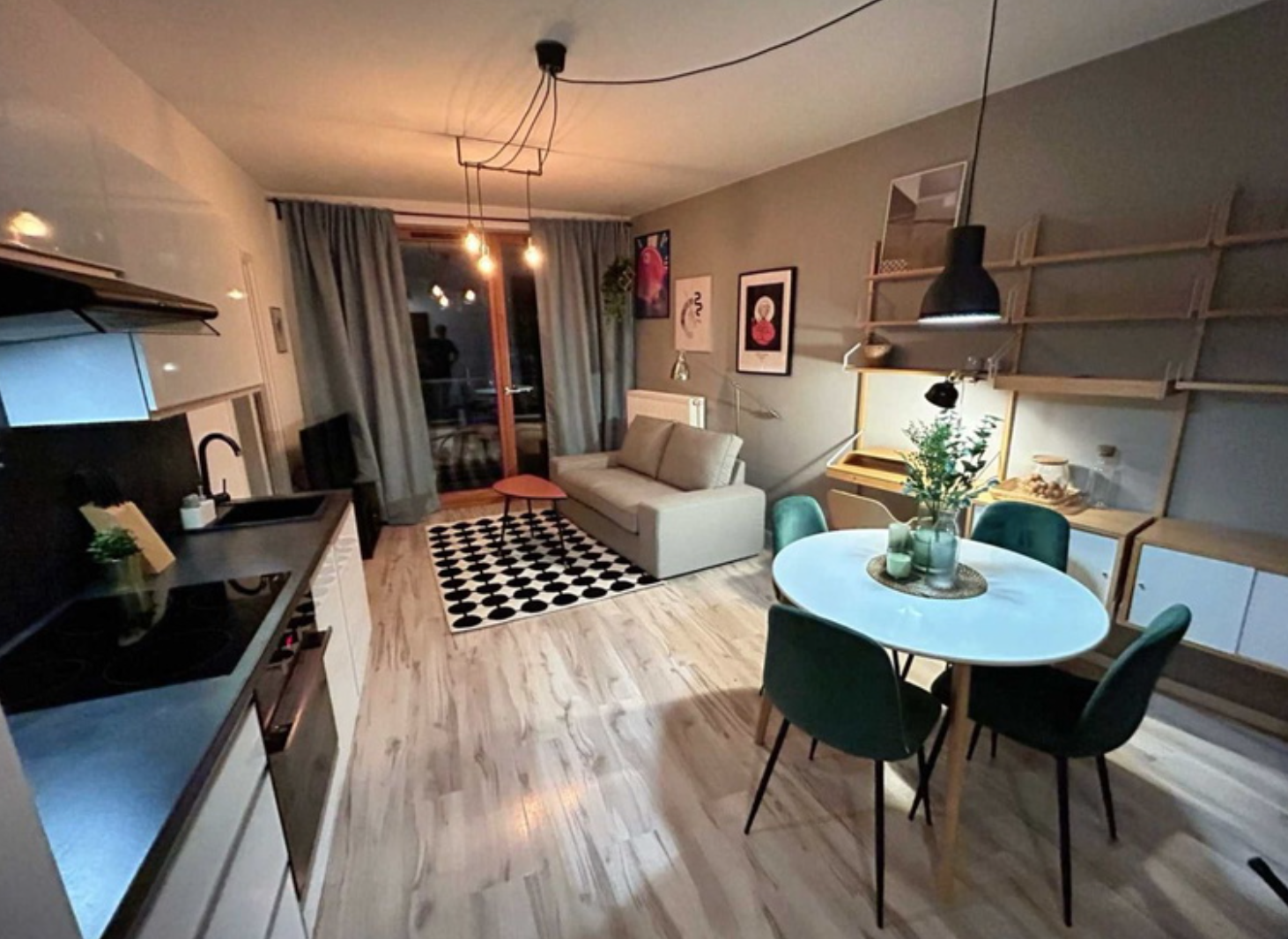 2 room apartment 36 m² in Warsaw, Poland