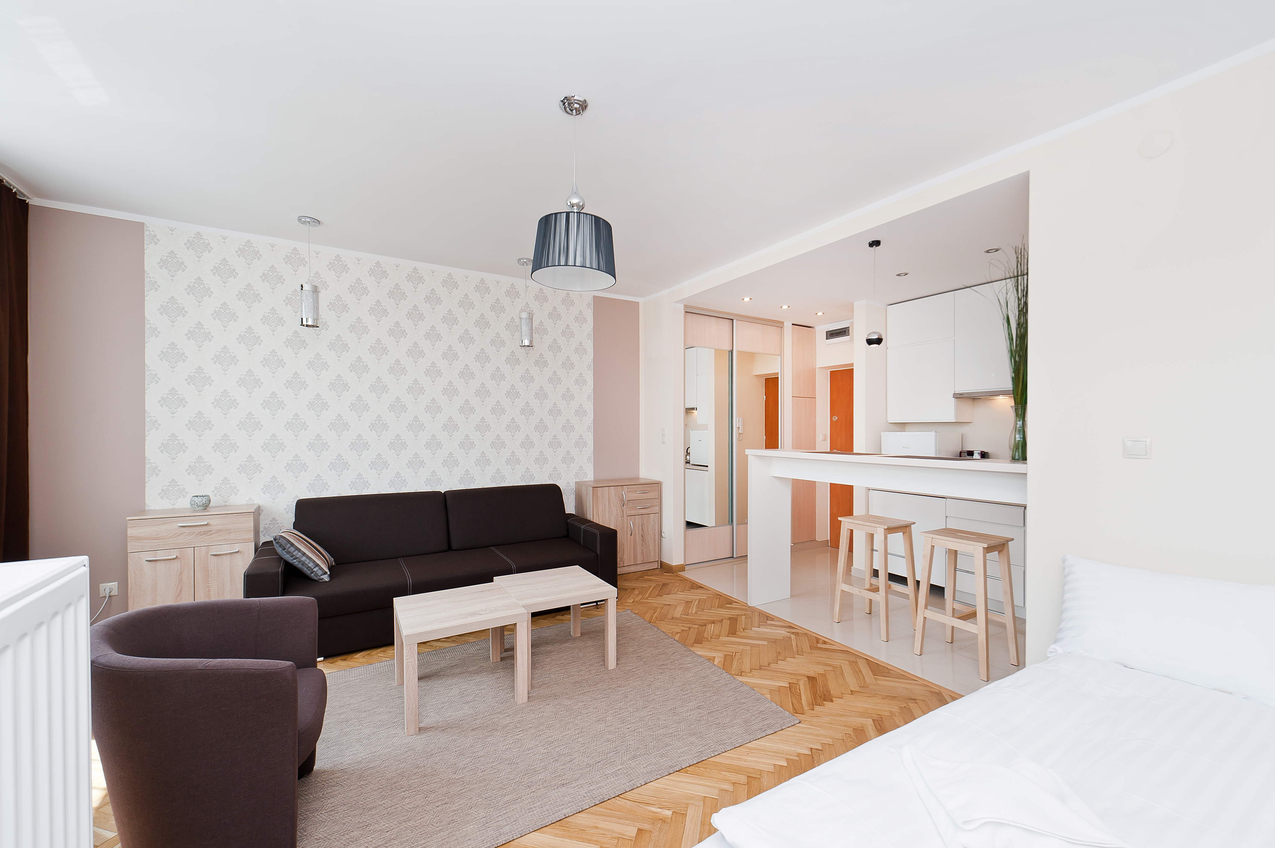 Estudio 1 habitación 28 m² en Cracovia, Polonia