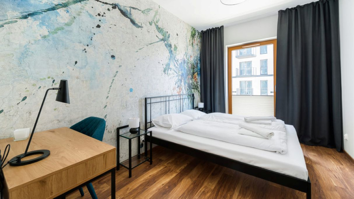 Appartement une chambre, Kraków, Rakowicka 20H/10 - à 400 mètres de la gare et de la Galeria Krakowska