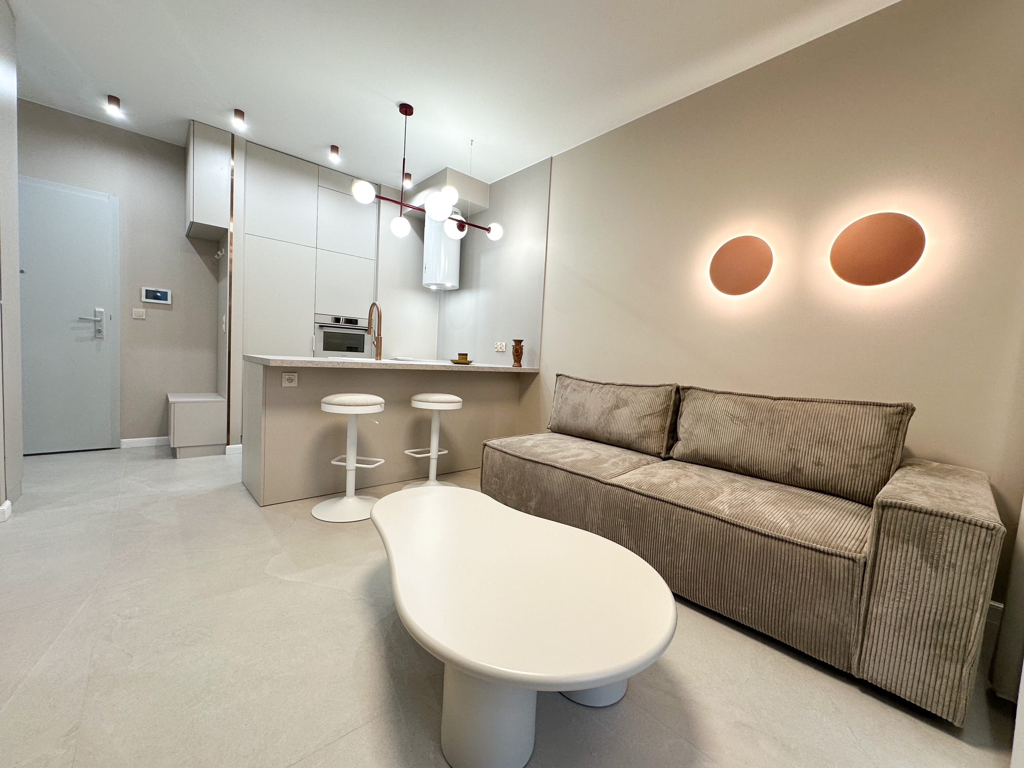2 rooms + dressing room, 42 m2, on Kościuszki 130 street