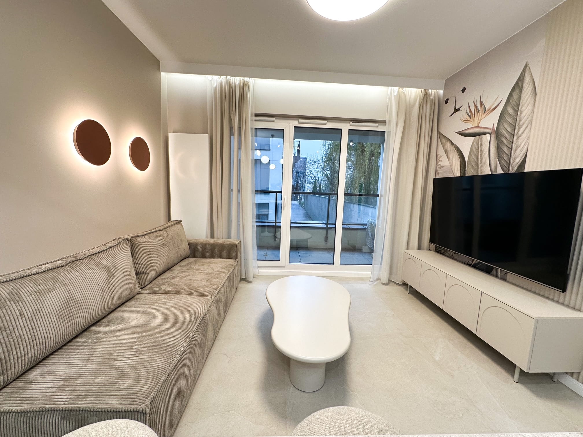 2 rooms + dressing room, 42 m2, on Kościuszki 130 street