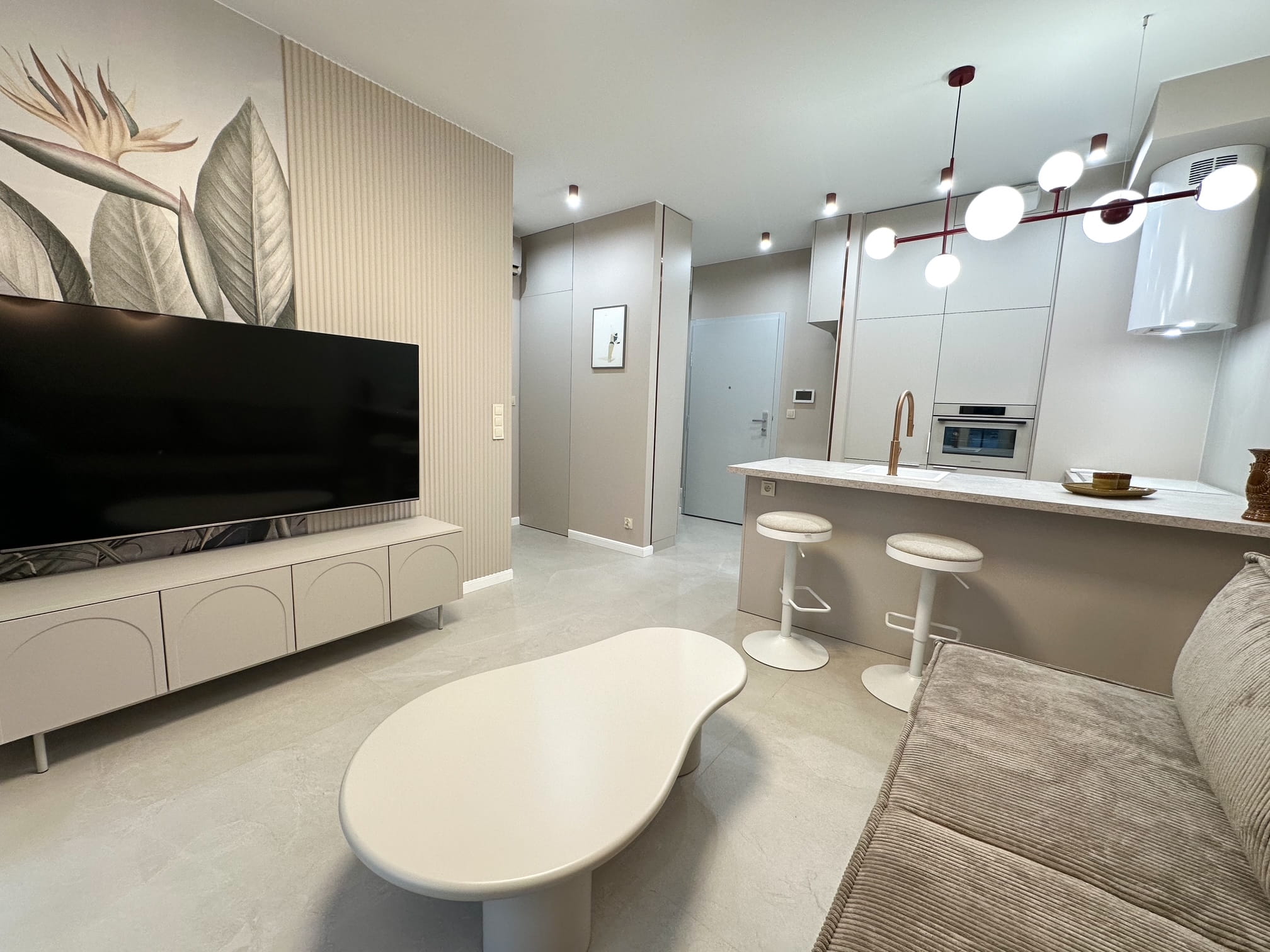 2 rooms + dressing room, 42 m2, on Kościuszki 130 street