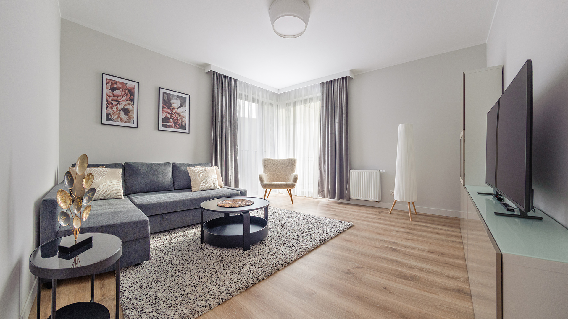 Appartement une chambre, Gdańsk, Długie Ogrody 18/195 – 7 min à pied de la Vieille Ville, avec terrasse sur le toit.