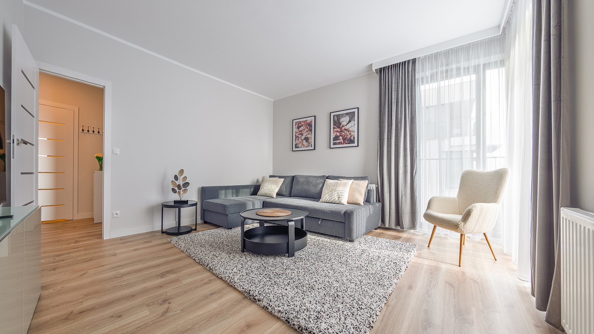 Appartement une chambre, Gdańsk, Długie Ogrody 18/195 – 7 min à pied de la Vieille Ville, avec terrasse sur le toit.