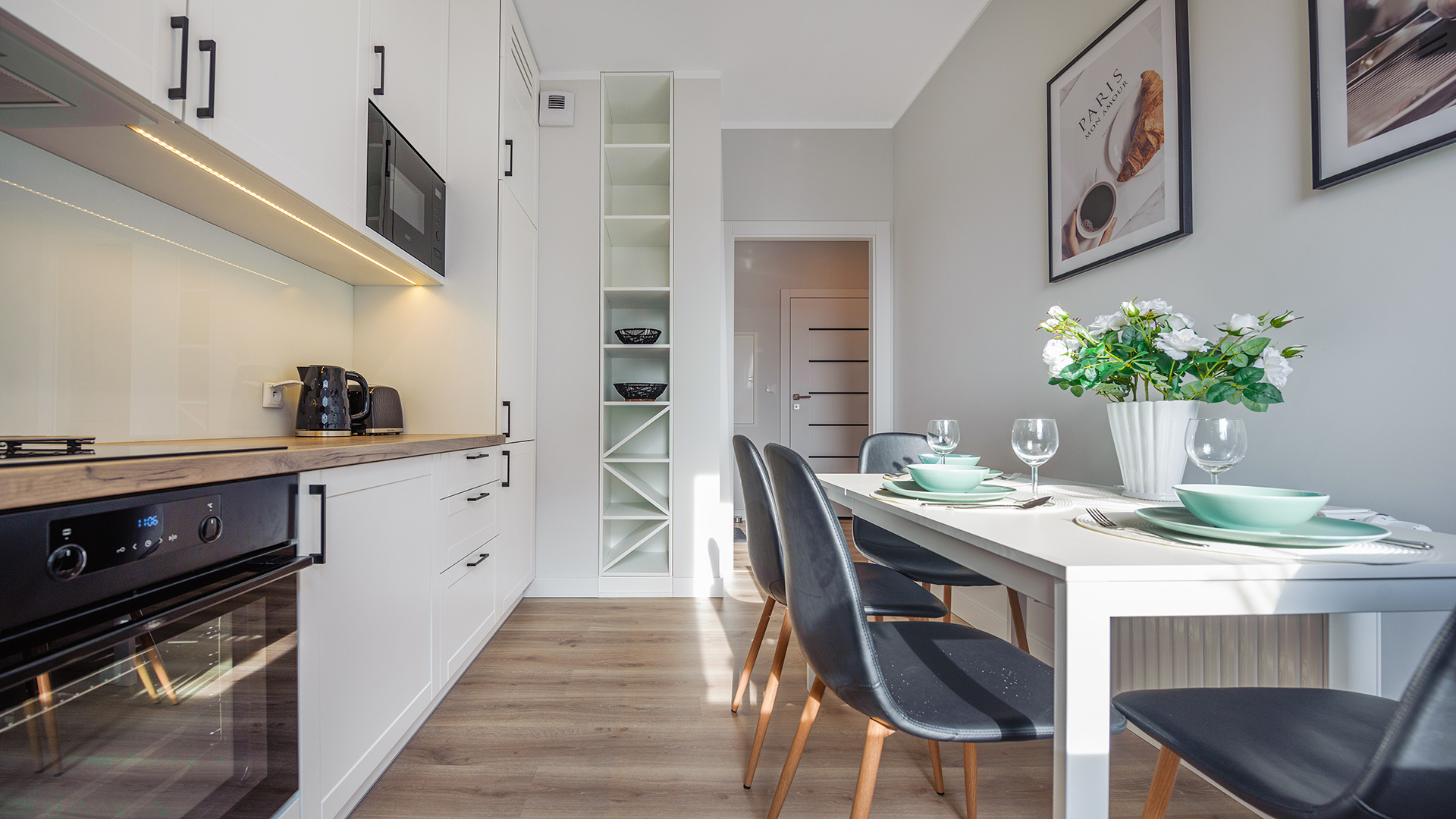 Appartement une chambre, Gdańsk, Długie Ogrody 18/195 – 7 min à pied de la Vieille Ville, avec terrasse sur le toit.