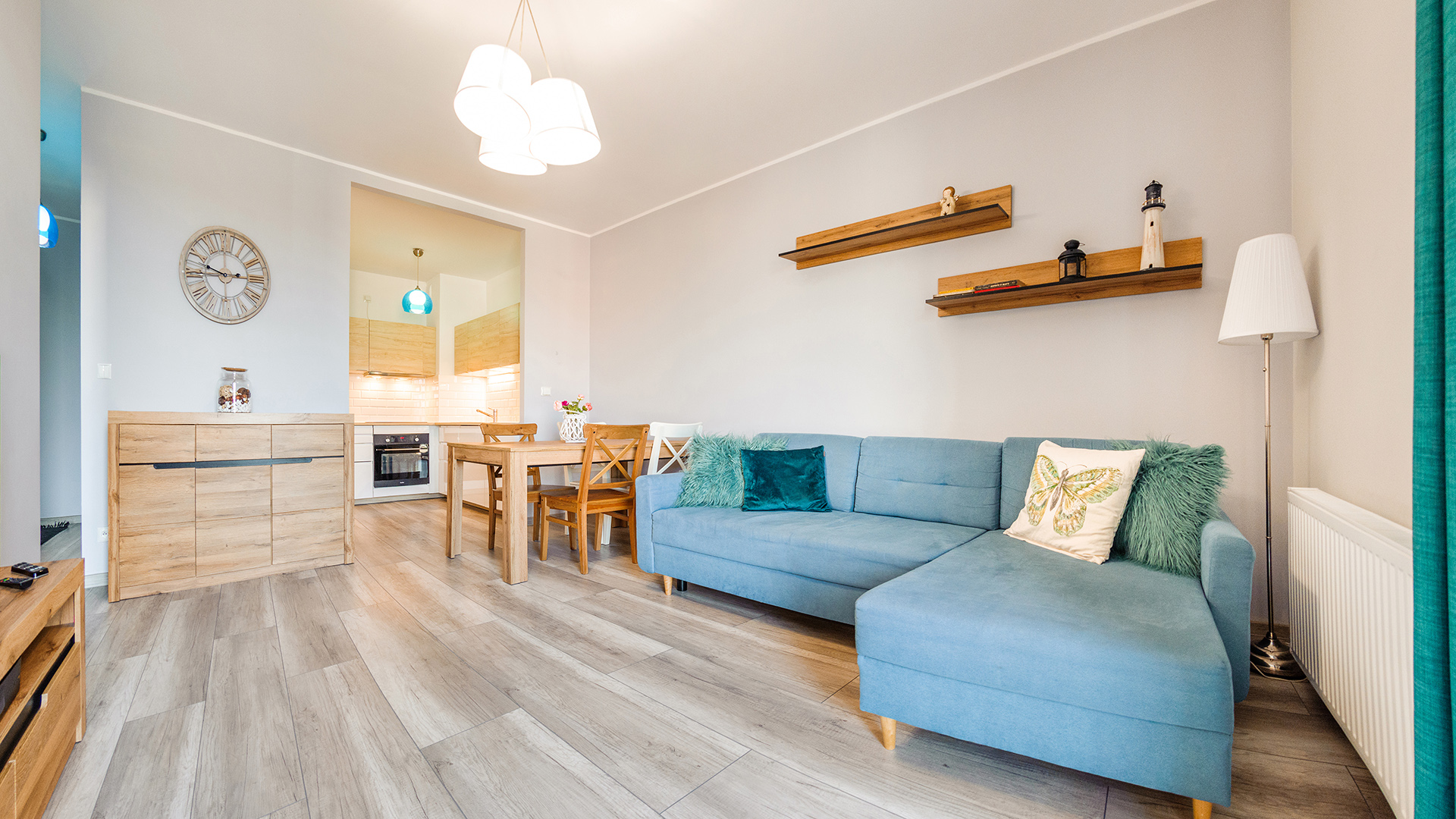 Appartement une chambre, Gdańsk, Długie Ogrody 18/225 – à 7 minutes à pied de la Vieille Ville, dans un immeuble avec terrasse sur le toit.