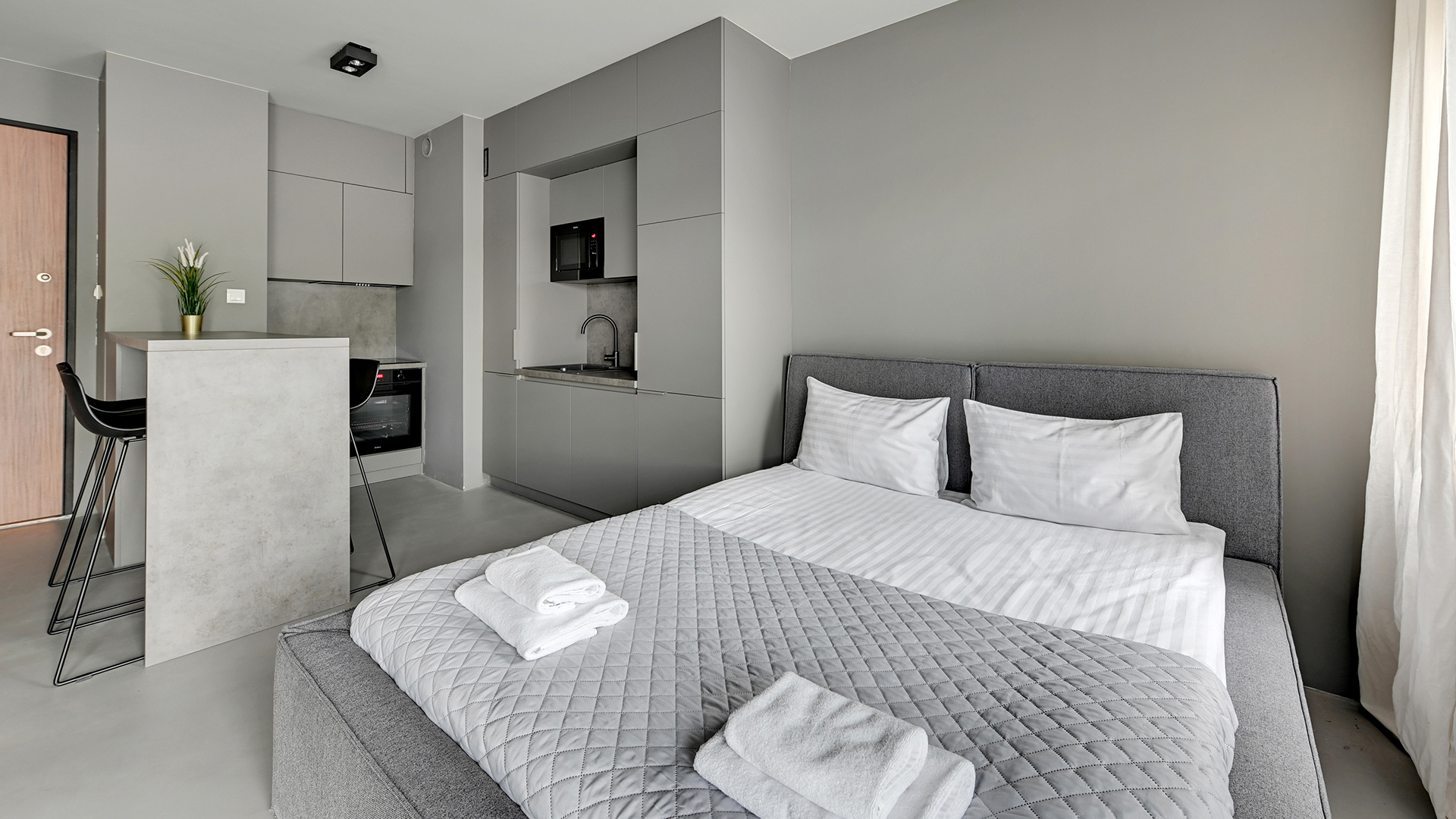 Monolocale, Gdańsk, Sienna Grobla 6A/4 – 15 minuti dal centro storico, con sauna e palestra in loco