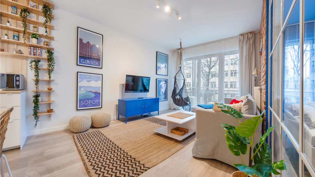 Appartement une chambre, Gdańsk, Kamienna Grobla 30C/12 – 10 min à pied de la Vieille Ville