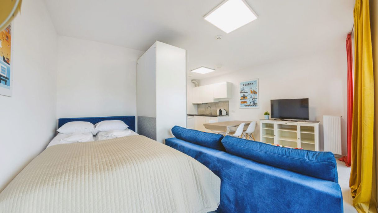 Appartement studio, Gdańsk, Sienna Grobla 6D/70 – 15 min du centre historique