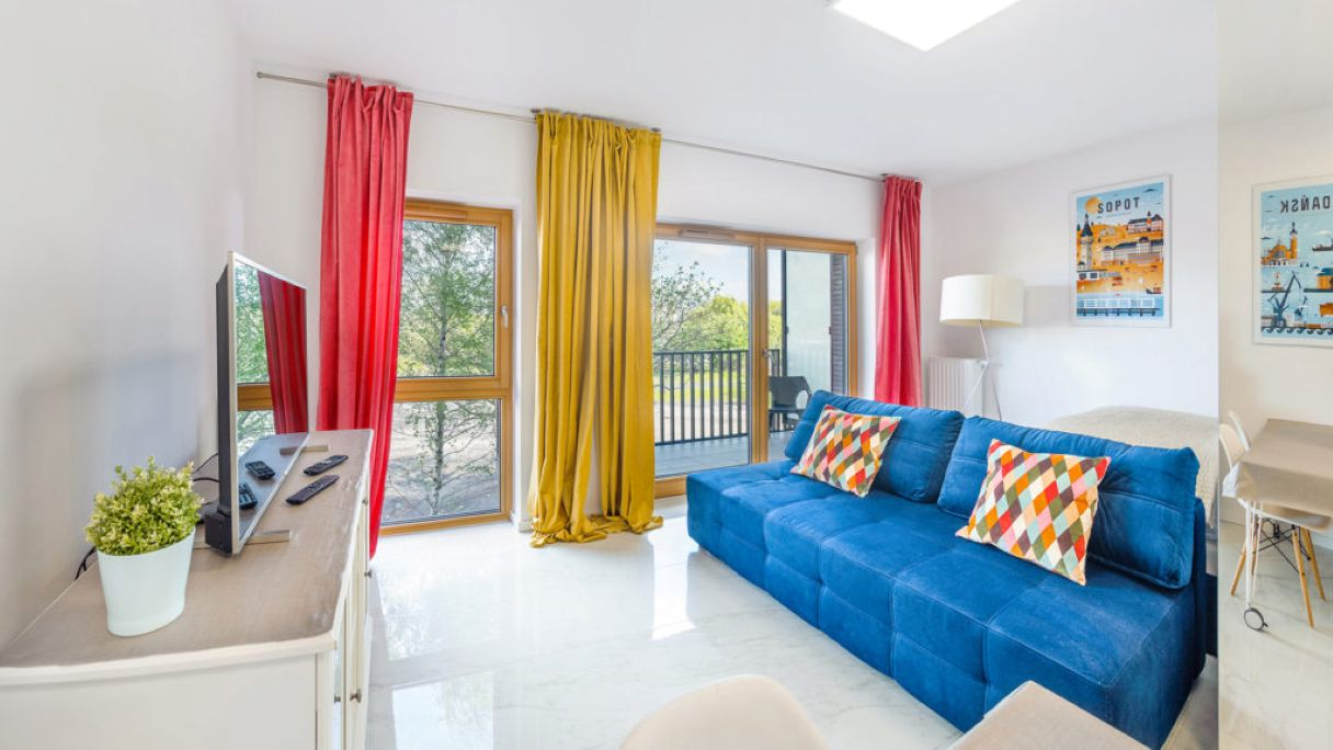 Appartement studio, Gdańsk, Sienna Grobla 6D/70 – 15 min du centre historique