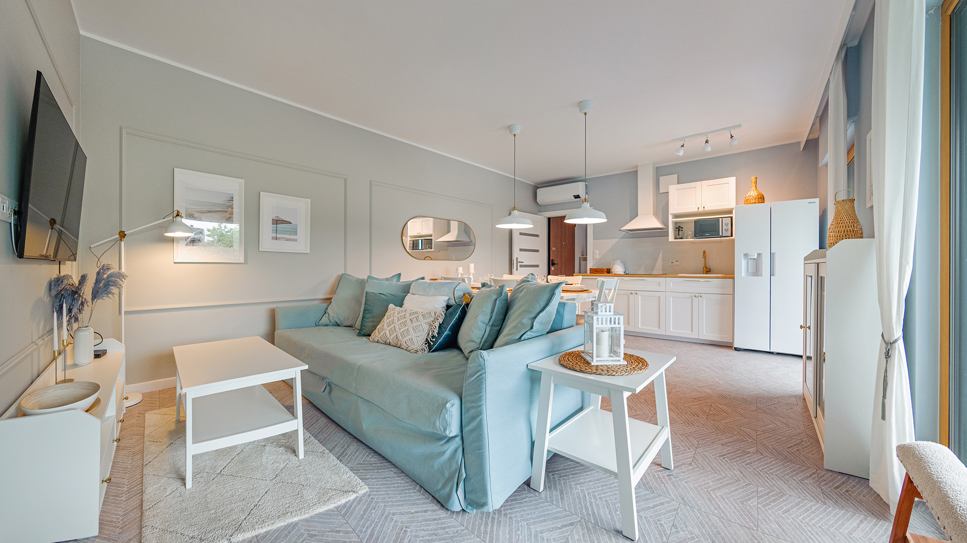 Appartement trois chambres, Gdańsk, Sienna Grobla 6A/50 – 15 min du centre historique