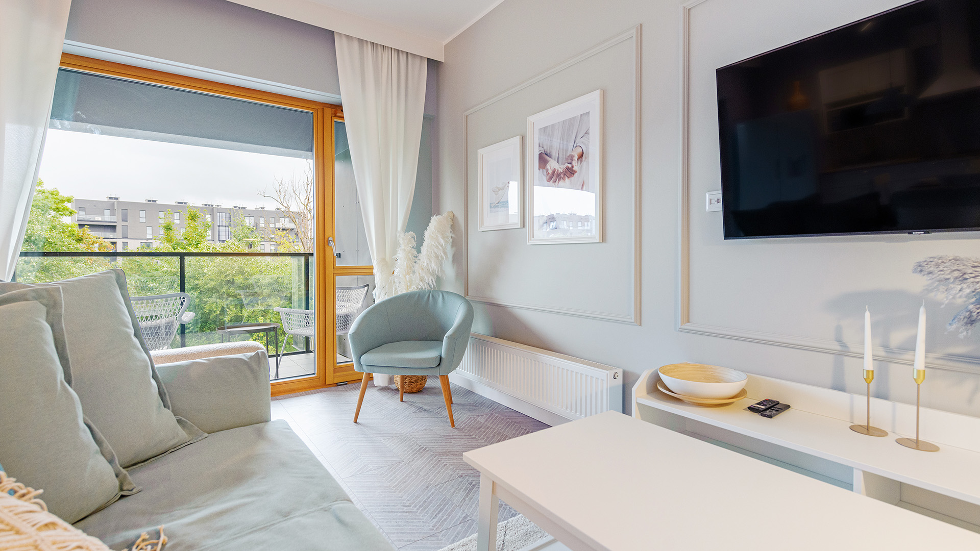 Appartement trois chambres, Gdańsk, Sienna Grobla 6A/50 – 15 min du centre historique