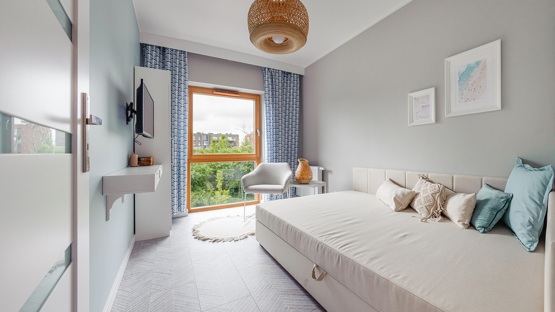 Appartement trois chambres, Gdańsk, Sienna Grobla 6A/50 – 15 min du centre historique