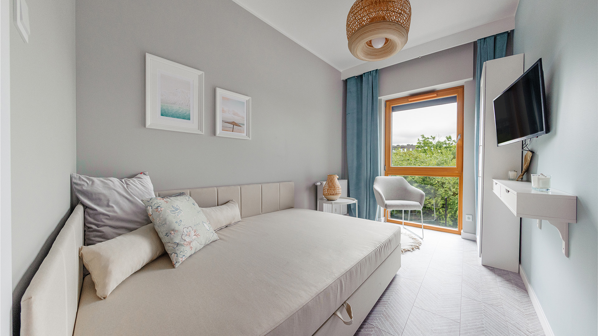 Appartement trois chambres, Gdańsk, Sienna Grobla 6A/50 – 15 min du centre historique