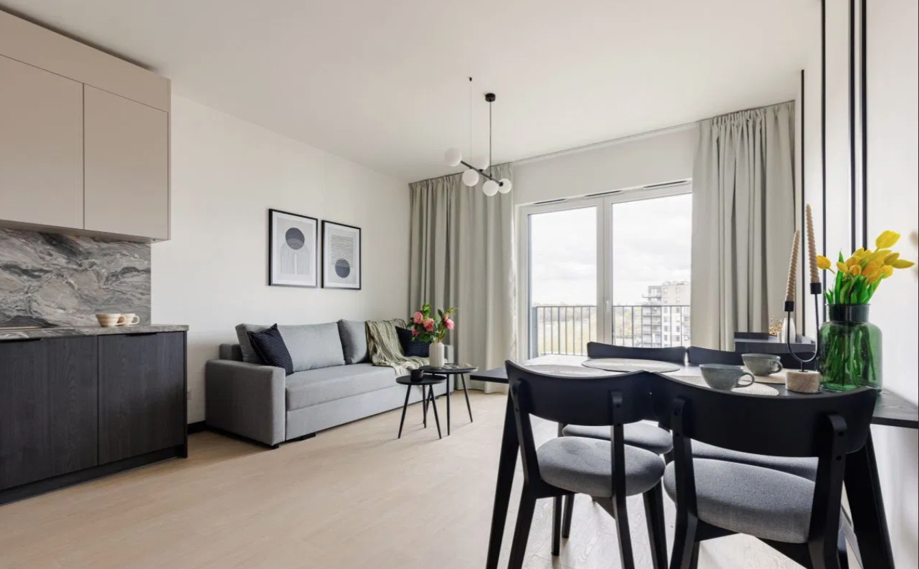 MODERN and BRIGHT 2-room apartment in WOLA DISTRCIT