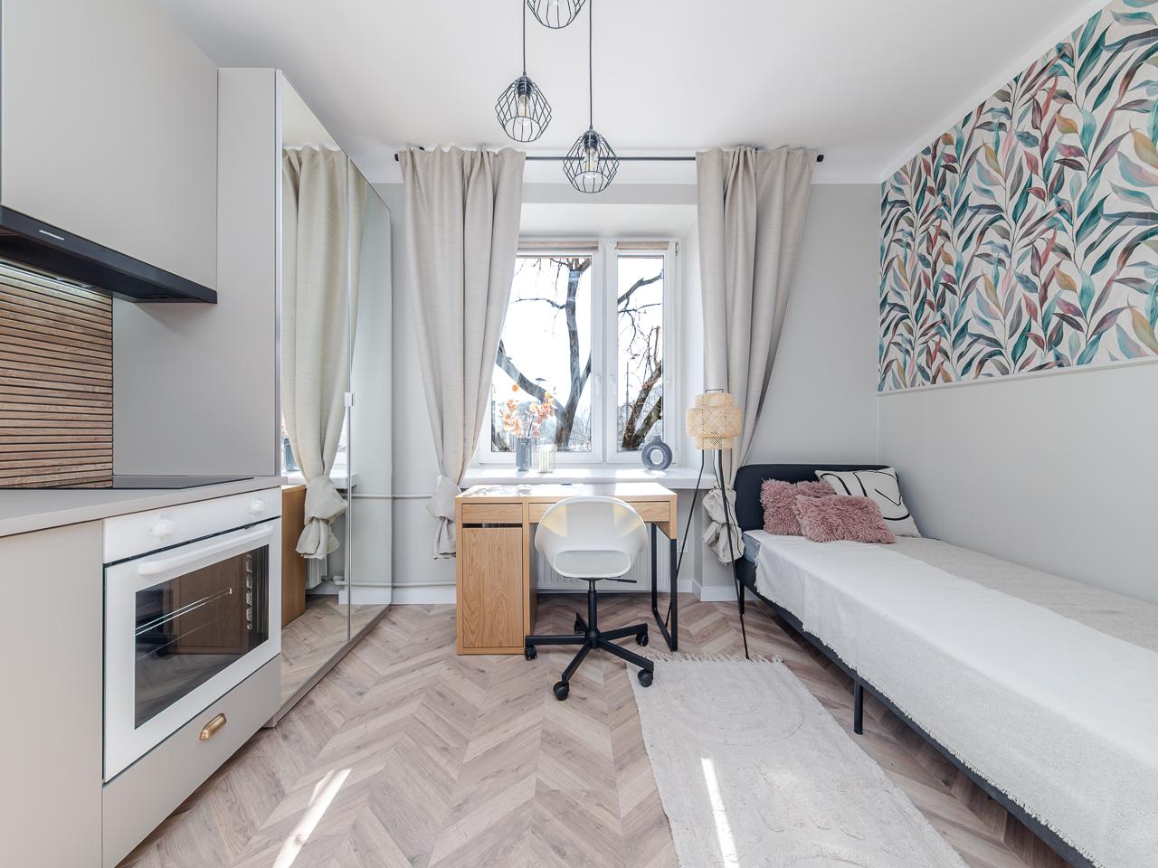 STUDIO MODERNE avec lit dans le QUARTIER DE WOLA