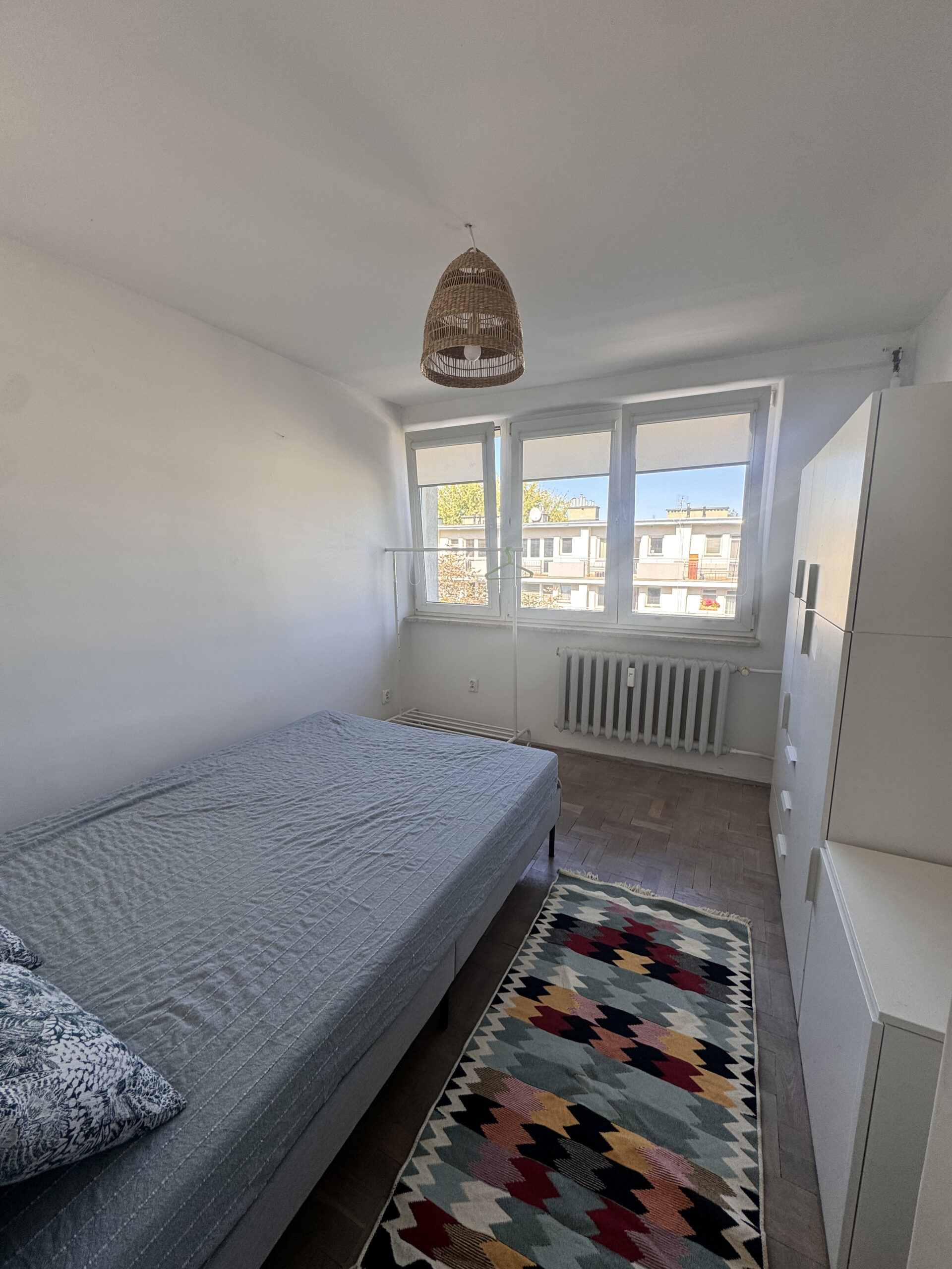 Spacious 3-Room Apartment in Mokotów – Close to Łazienki Park