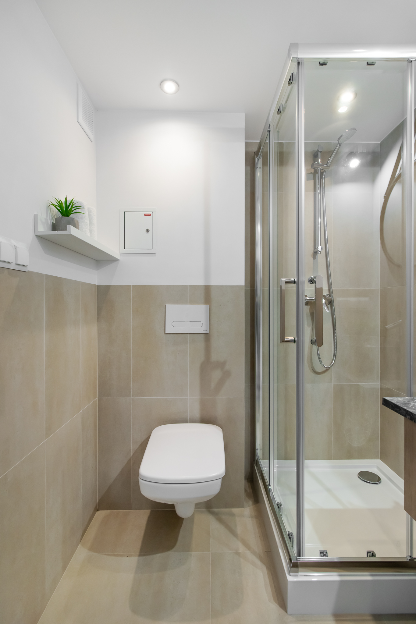 MODERN studio apartment with entresol with real bed. Lwowska Street, CITY CENTER / ERASMUS WELCOME