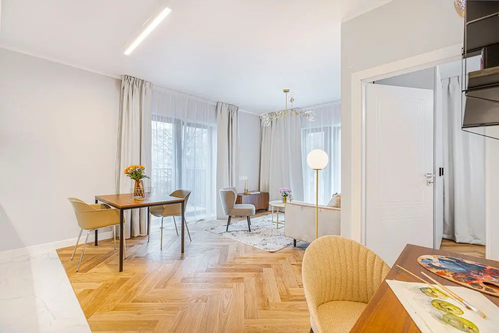 HIGH STANDARD 2-room flat with balcony in SRODMIESCIE DISTRICT