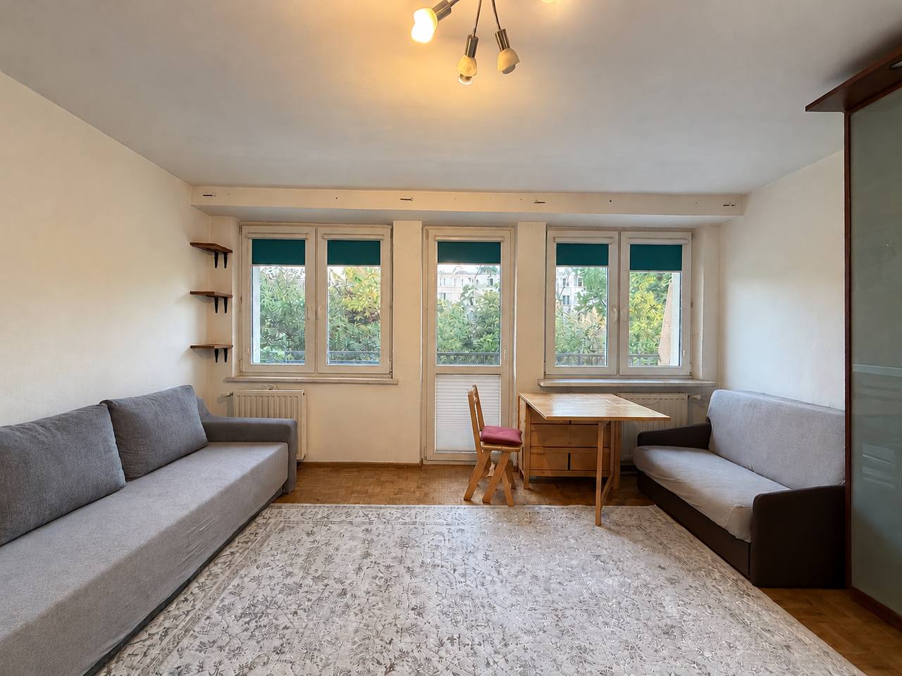 COSY spacious studio flat with balcony in PRAGA DISTRICT
