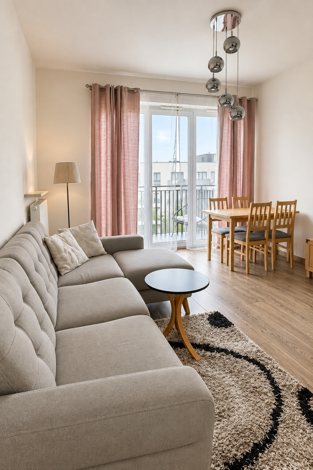 MODERN, spacious 2 rooms apartment- Miasteczko Wilanów