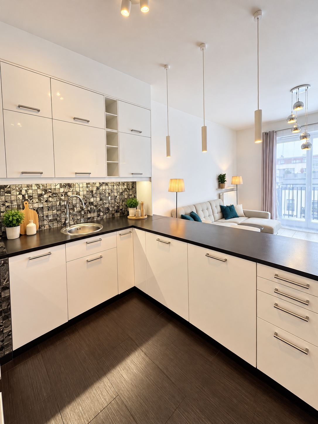 MODERN, spacious 2 rooms apartment- Miasteczko Wilanów