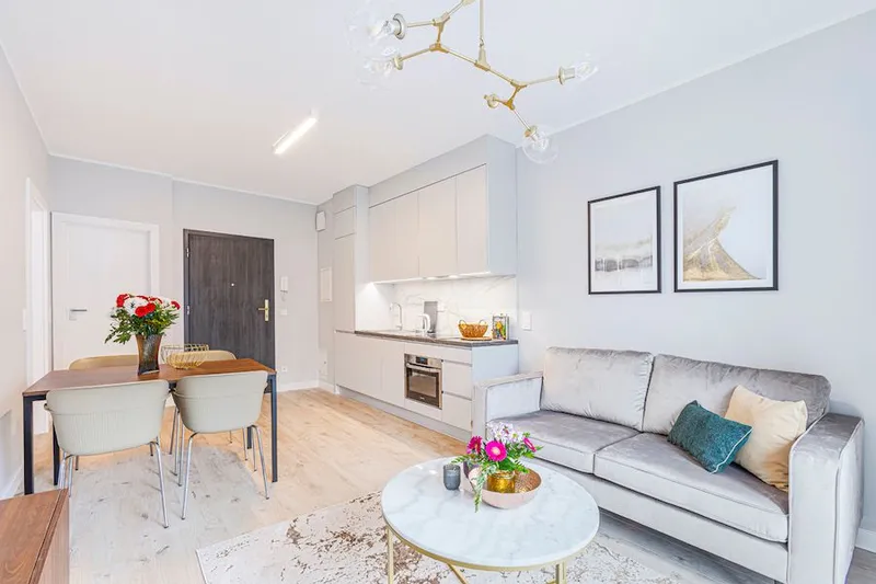 MODERN HIGH STANDARD 2-room flat with balcony in SRODMIESCIE DISTRICT
