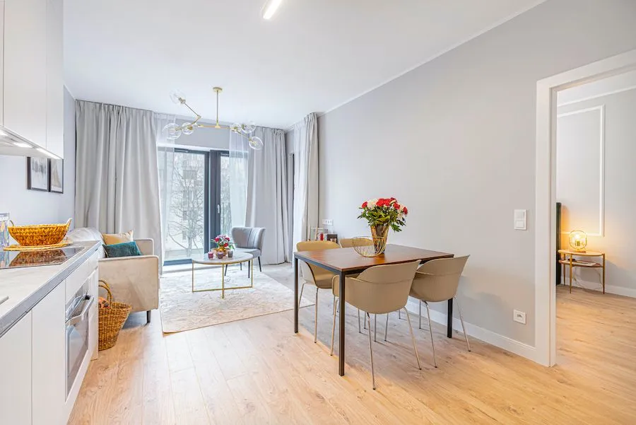 MODERN HIGH STANDARD 2-room flat with balcony in SRODMIESCIE DISTRICT