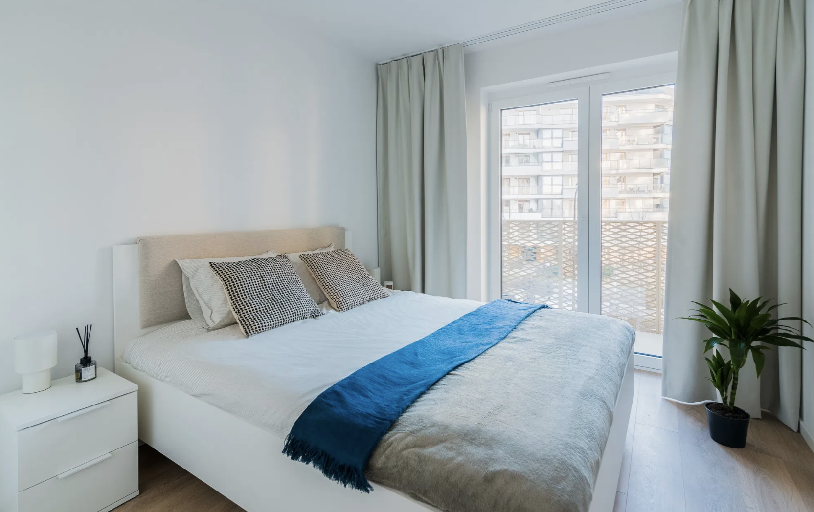 MODERN 3-room flat with balcony in MOKOTOW DISTRICT close to METRO
