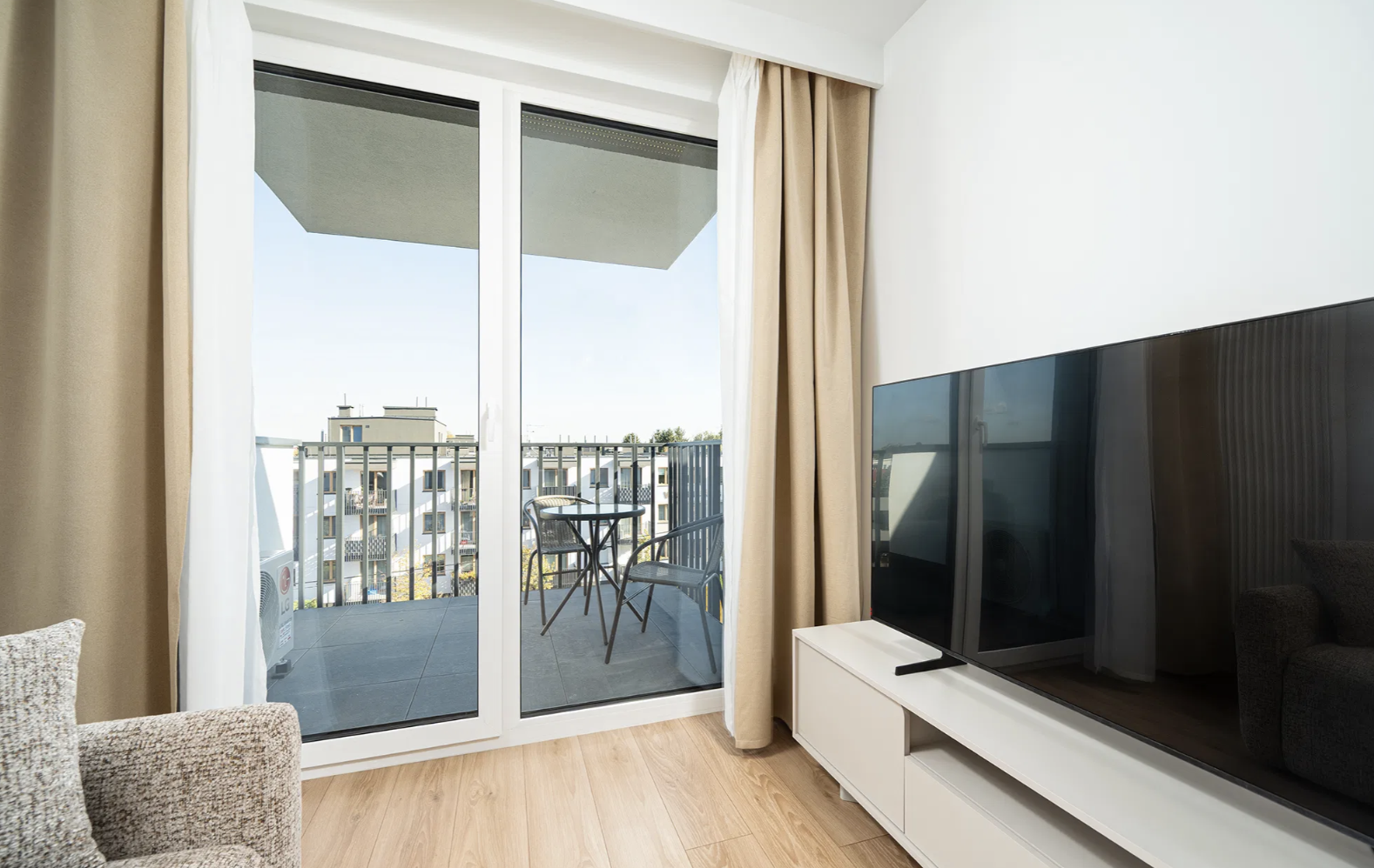 MODERN 2-room apartment with balcony in BIALOLEKA DISTRICT