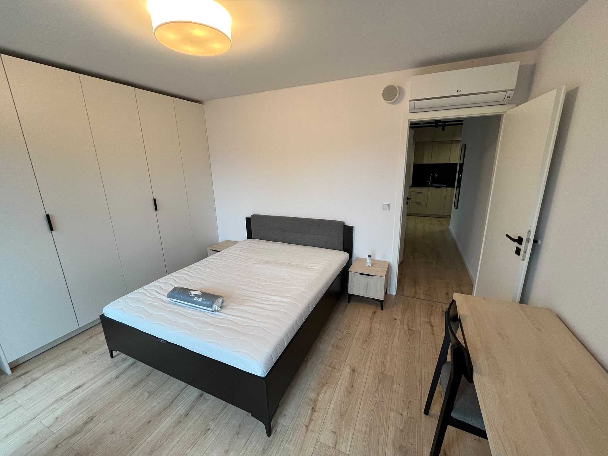 MODERN 2-room flat with balcony and AC near METRO WILANOWSKA I MOKOTOW