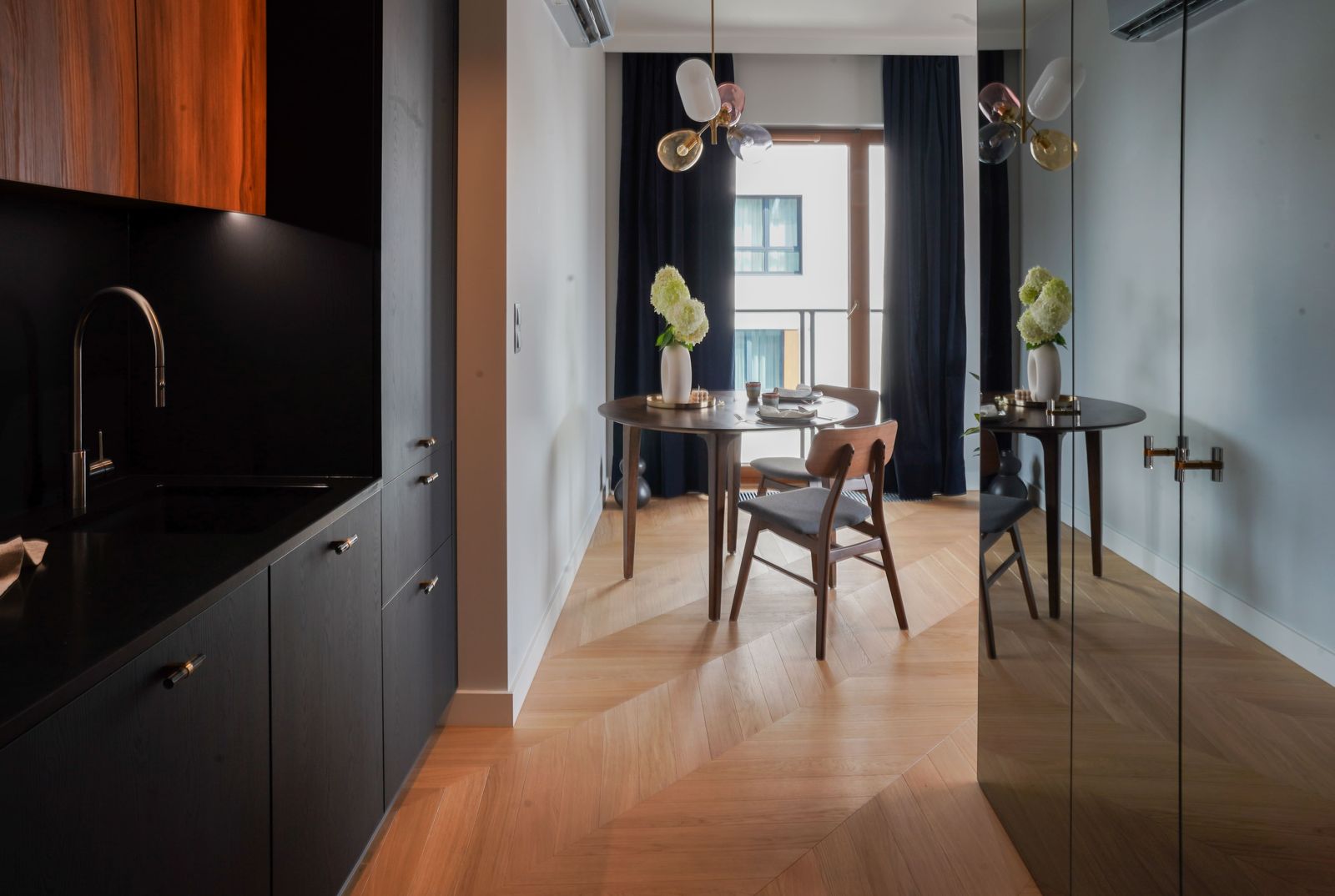 MODERN AND SPACIOUS studio flat with bed on PAWIA STREET / WOLA DISTRICT