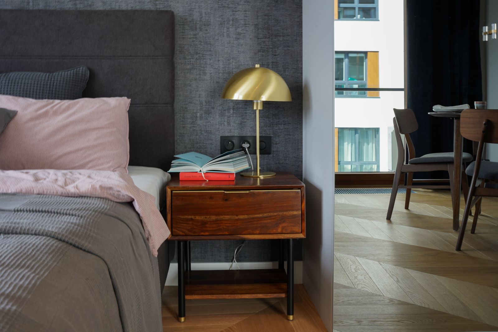 MODERN AND SPACIOUS studio flat with bed on PAWIA STREET / WOLA DISTRICT