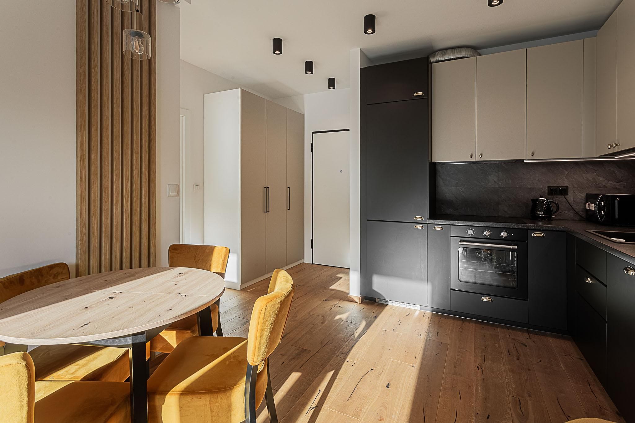 MODERN 2-room apartment with balcony and AC in WOLA DISTRICT