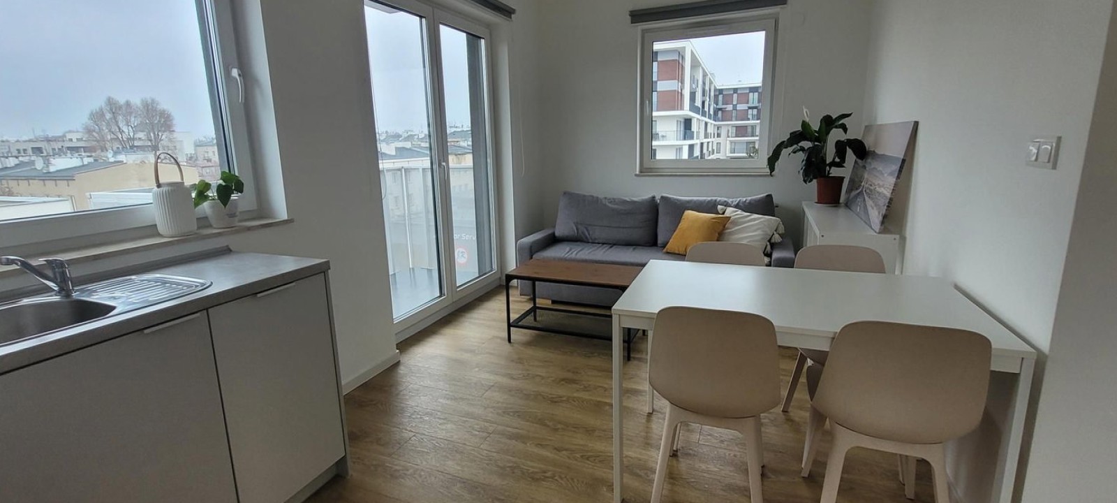 MODERN 3-room flat with balcony in PRAGA POŁUDNIE DISTRICT